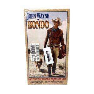 HONDO John Wayne VHS NEW Factory Sealed 1950s Western Movie